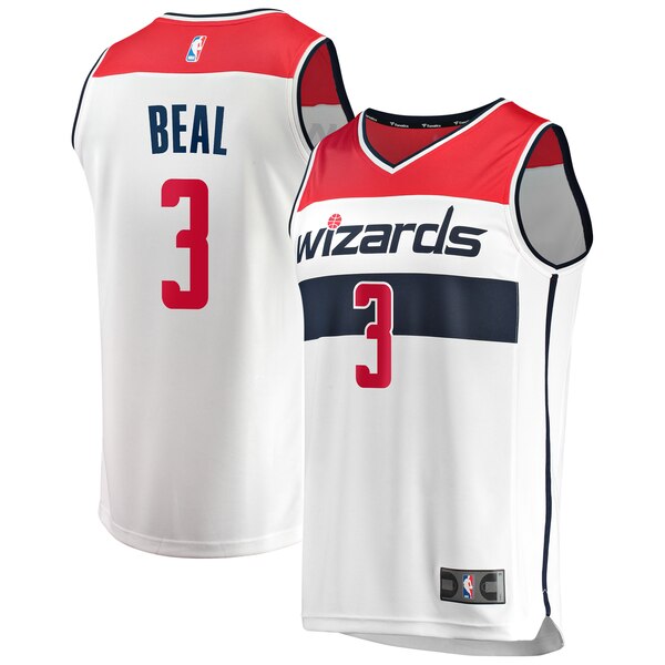 canotta Bradley Beal 3 2019-2020 Washington Wizards Bianco